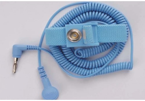 Single Loop Blue ESD Wrist Strap